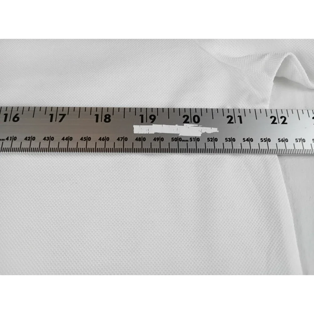 Hugo Boss Black Label Men's White Parlay 211 Tipped Short Sleeve Polo Shirt Sz L - Picture 10 of 16